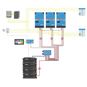 Victron Pylontech ESS 9kVA - 15kWh - 3-phase set