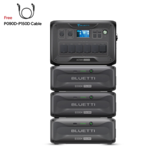 Bluetti AC500 + 3x B300K Battery 8292Wh